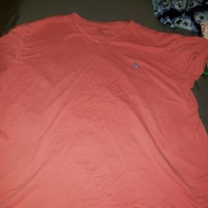 Mens V-neck polo